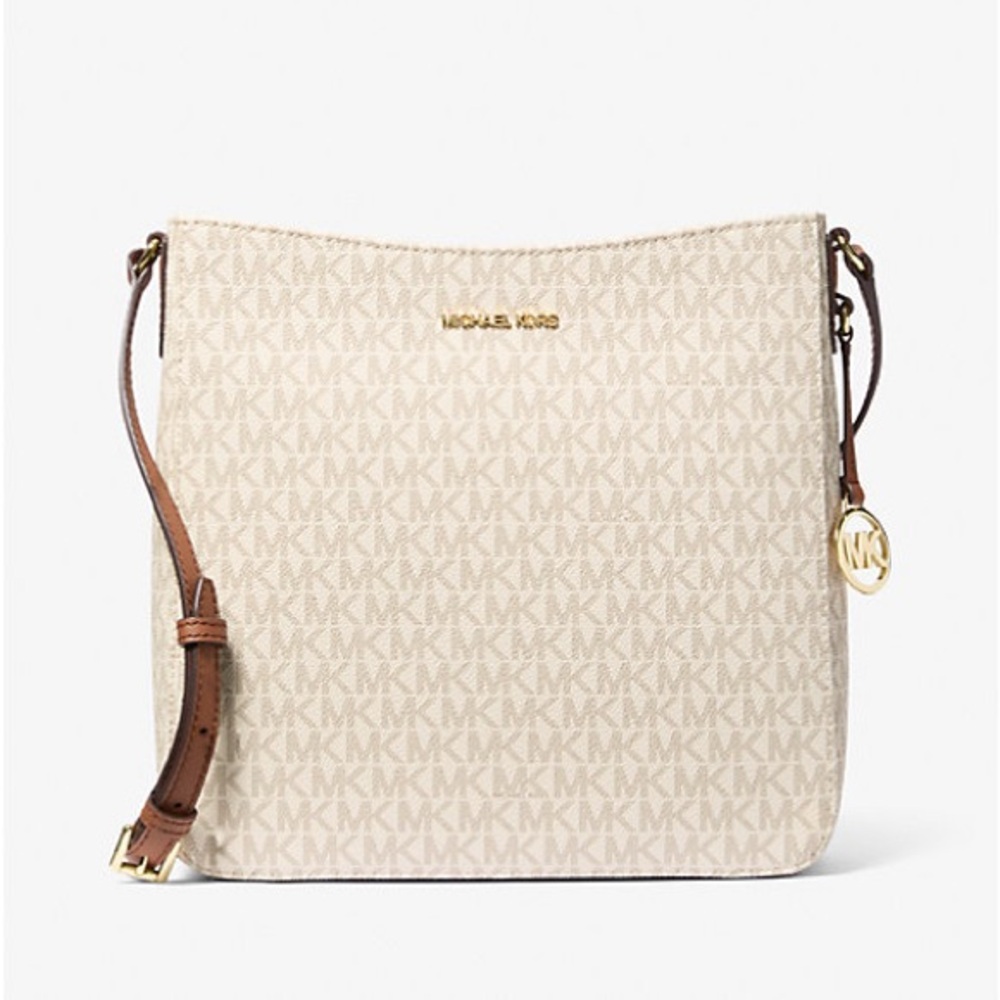 BRAND NEW Michael Kors Jet Set Travel Large Logo Messenger Bag